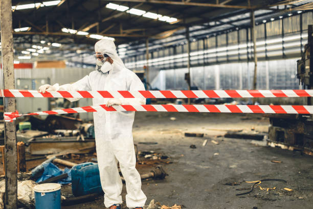 Professional Trauma Scene Cleanup technician working in Mason, TX